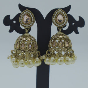 Aaryaa Jhumka Earring - Nirvan Jewels
