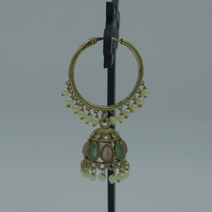 Diyaa Jhumka Earring - Nirvan Jewels