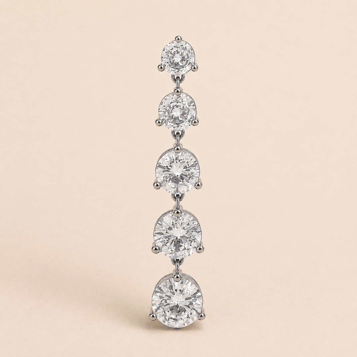 Diyaa Morden Drop Earring - Nirvan Jewels