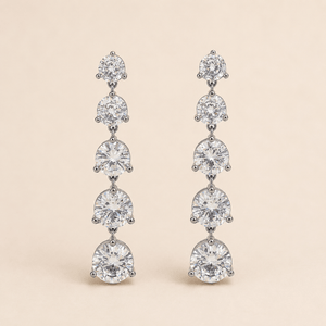 Diyaa Morden Drop Earring - Nirvan Jewels