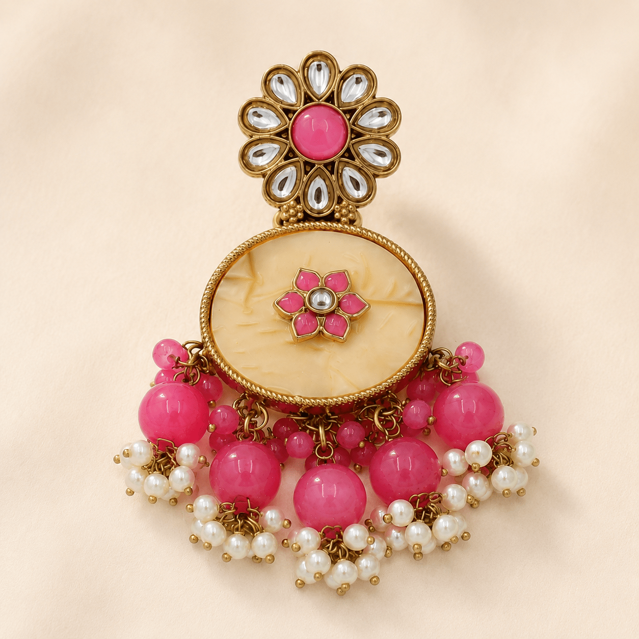 Iraa Chandbali Earring - Nirvan Jewels