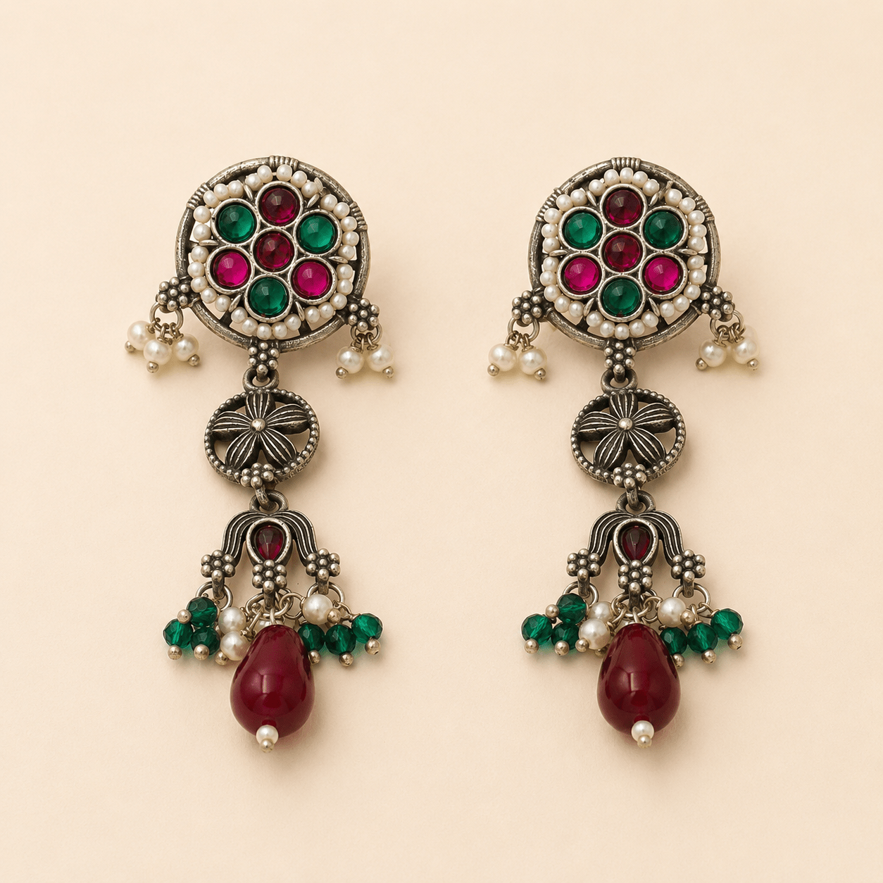 Avnia Drop Earring - Nirvan Jewels