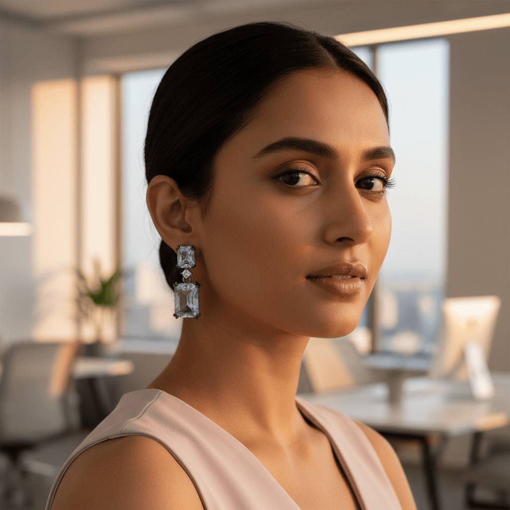Charvia Occasion Wear Studs Earring - Nirvan Jewels