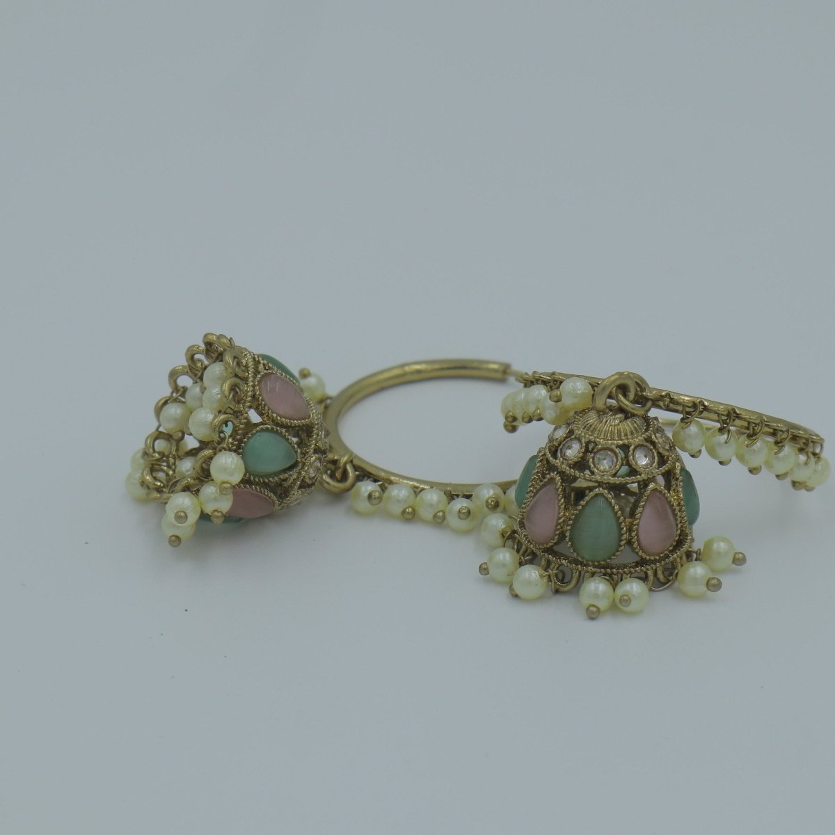 Diyaa Jhumka Earring - Nirvan Jewels