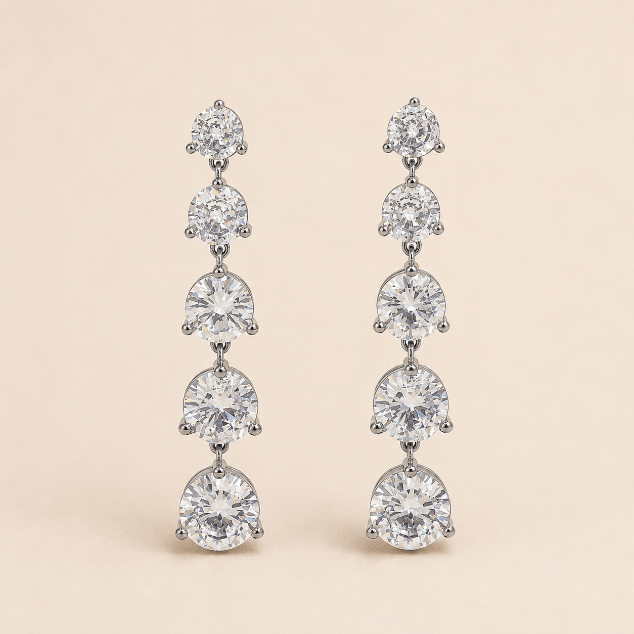 Diyaa Morden Drop Earring - Nirvan Jewels