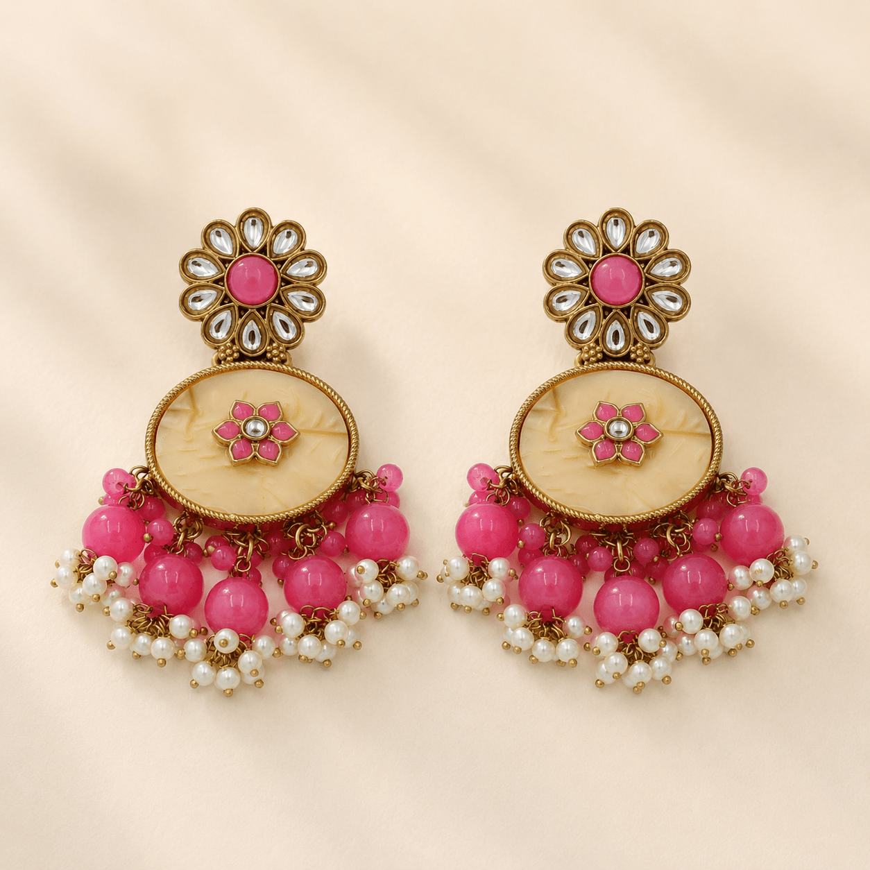 Iraa Chandbali Earring - Nirvan Jewels