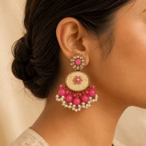 Iraa Chandbali Earring - Nirvan Jewels