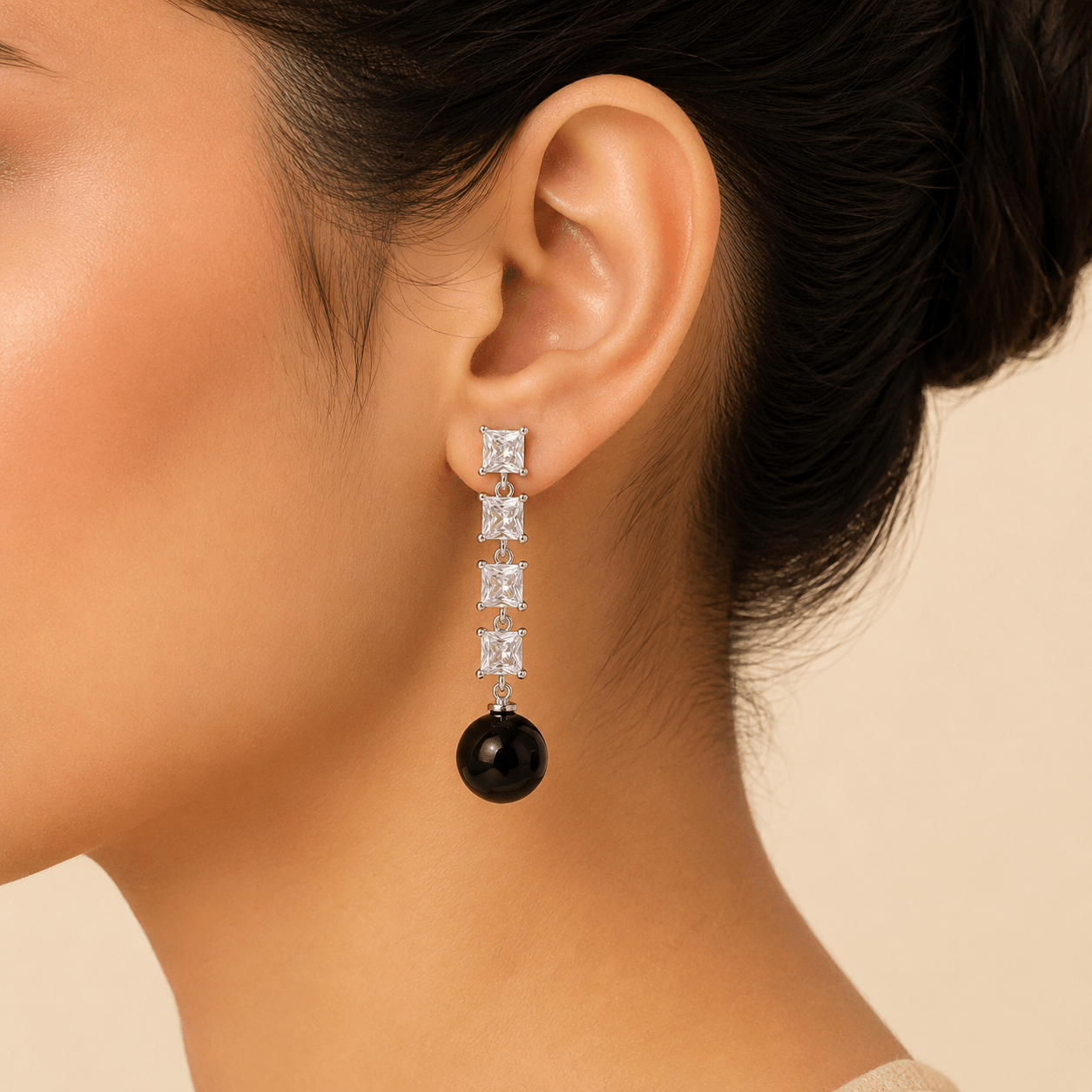 Iraa Light Weight Drop Earring - Nirvan Jewels