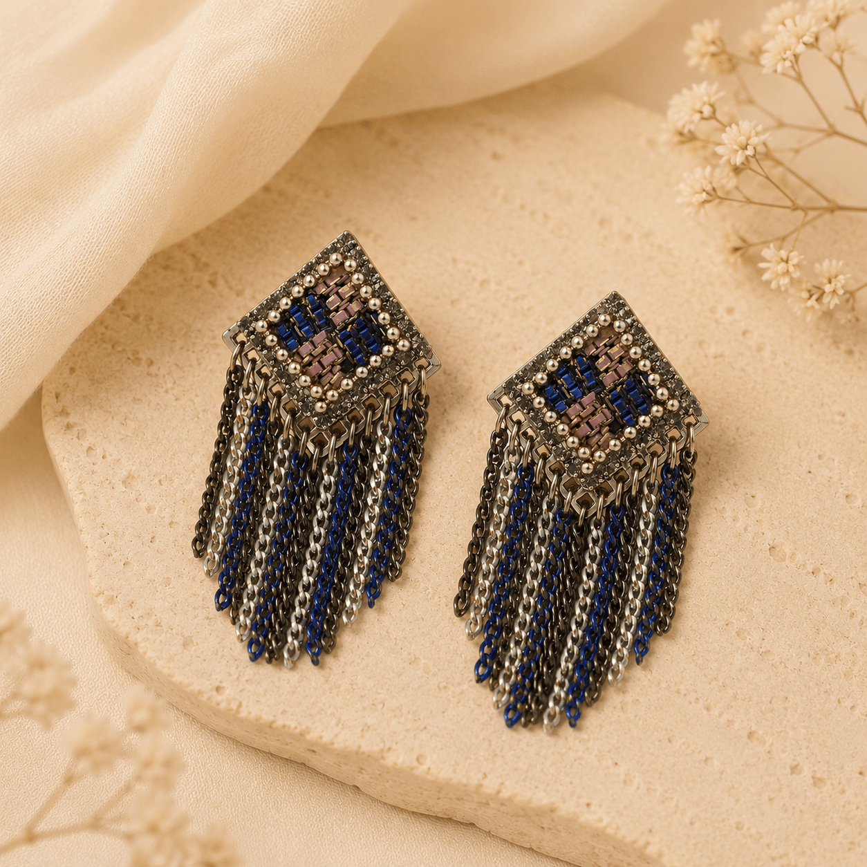 Myraa Festive Drop Earring - Nirvan Jewels
