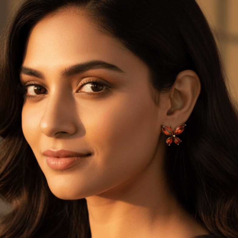 Nooraa Studs Earring - Nirvan Jewels