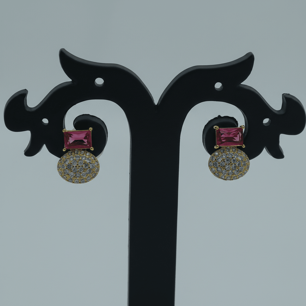 Pallavi Clip - On Earrings - Nirvan Jewels