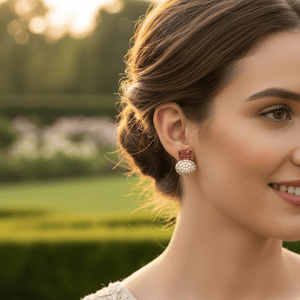 Pallavi Clip - On Earrings - Nirvan Jewels
