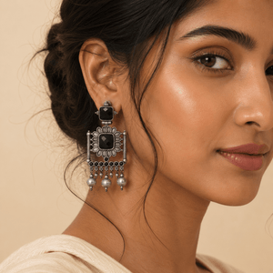 Rheaa Drop Earring - Nirvan Jewels