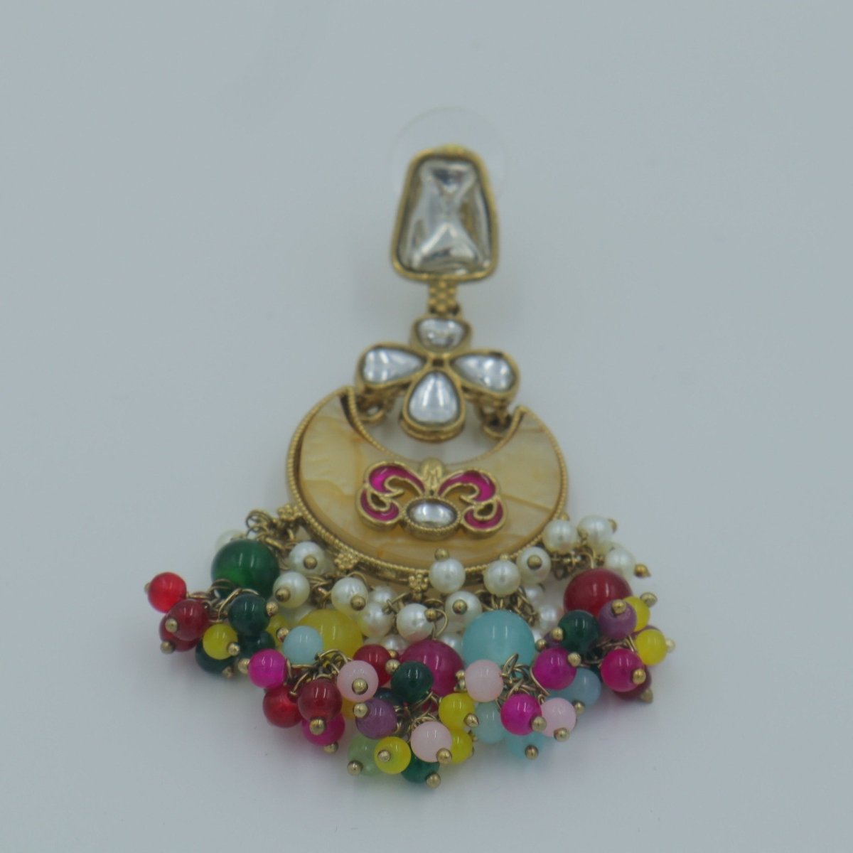 Tanvika Chandbali Earring - Nirvan Jewels