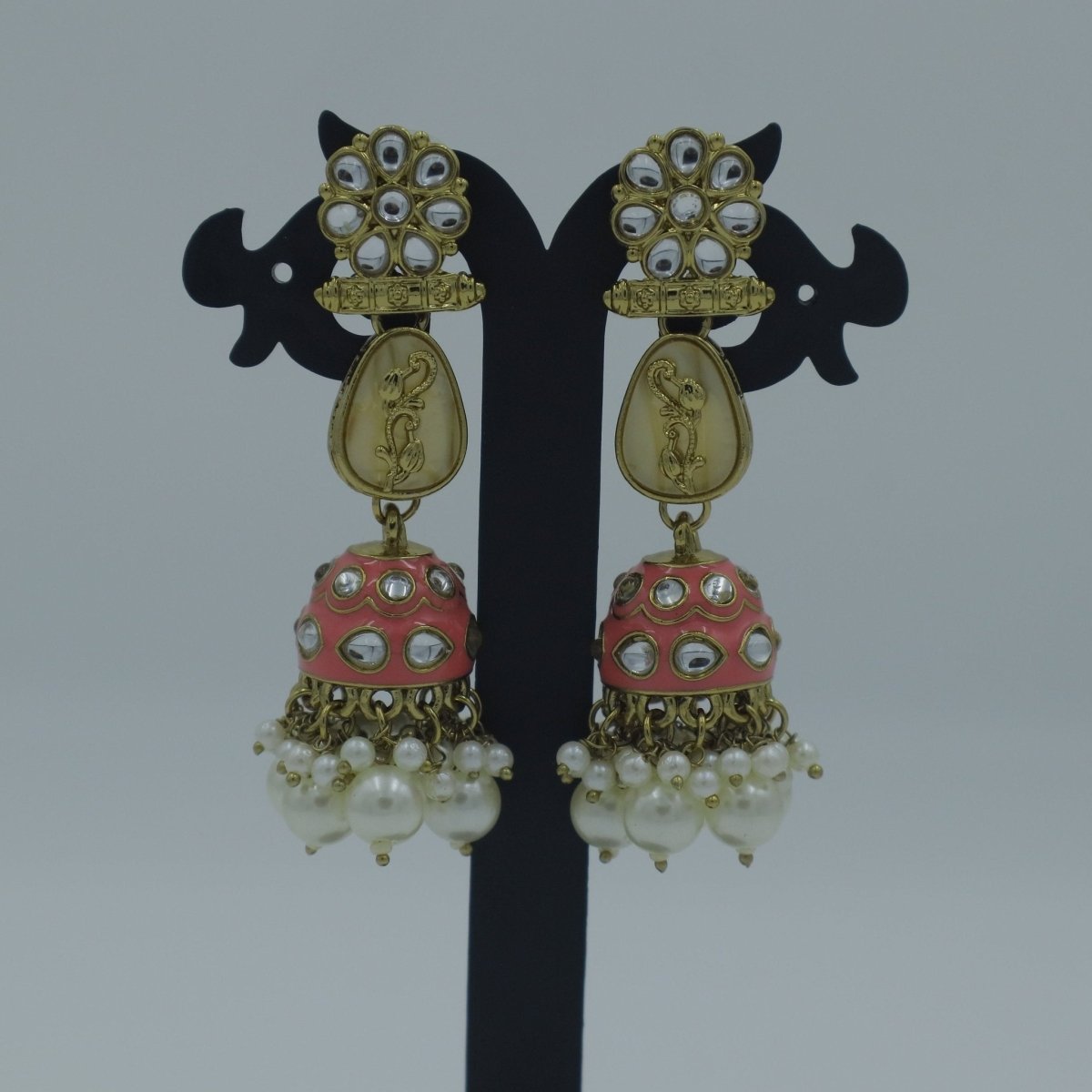 Veera Jhumka Drop Earring - Nirvan Jewels