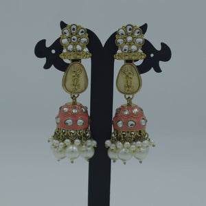 Veera Jhumka Drop Earring - Nirvan Jewels