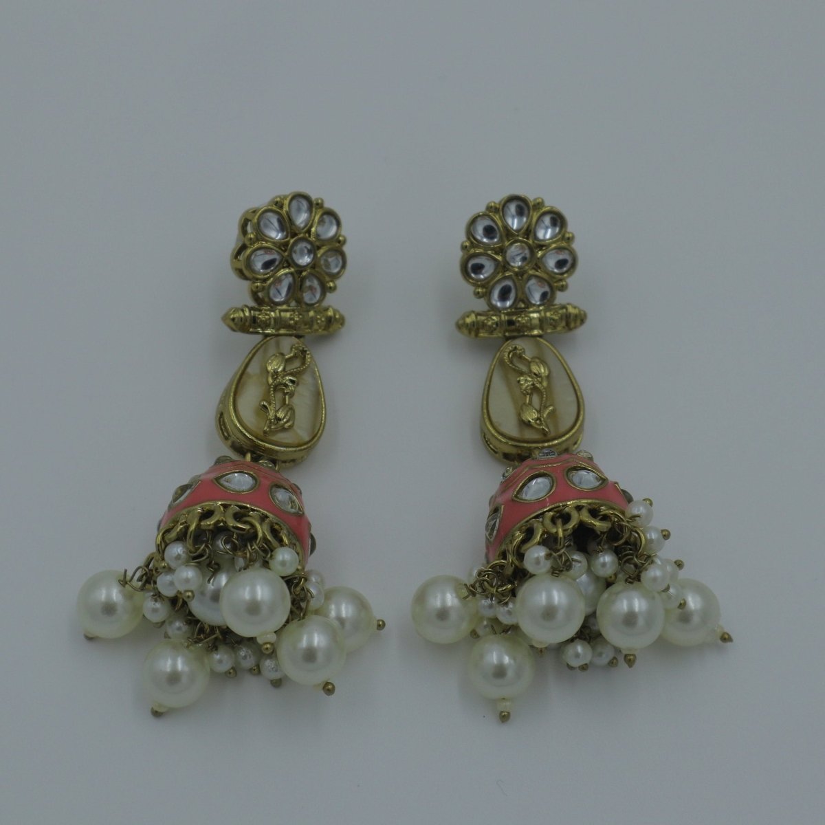 Veera Jhumka Drop Earring - Nirvan Jewels