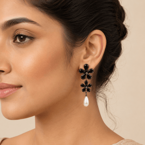 Veera Party Wear Drop Earring - Nirvan Jewels