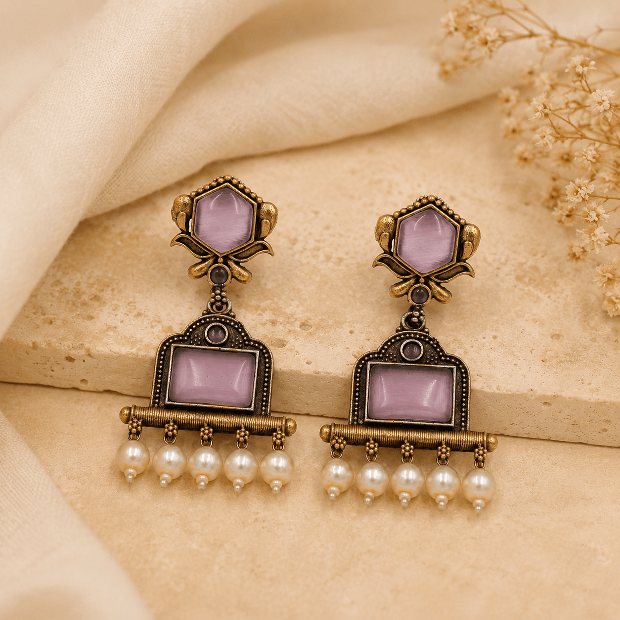 Zoyaa Drop Earring - Nirvan Jewels