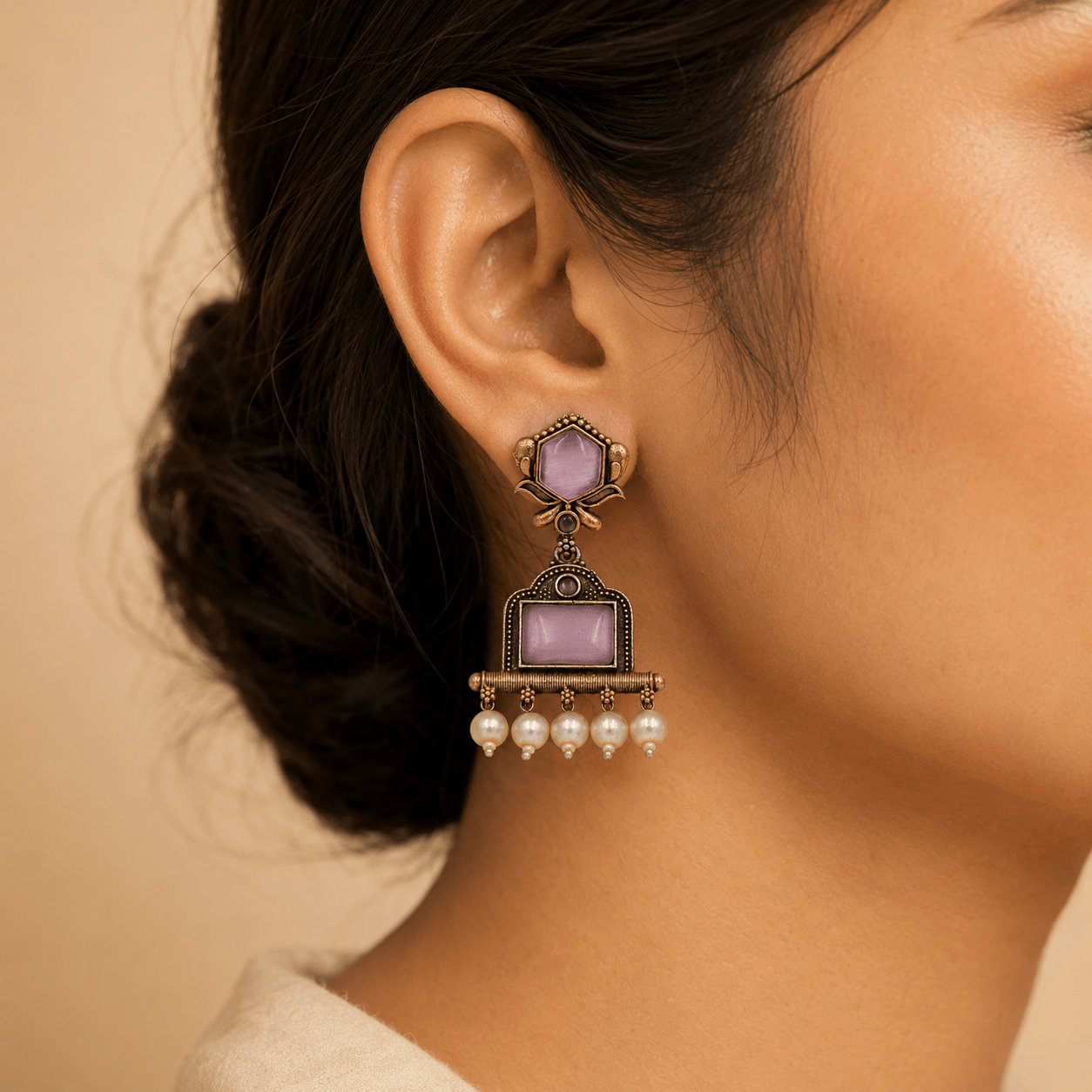 Zoyaa Drop Earring - Nirvan Jewels